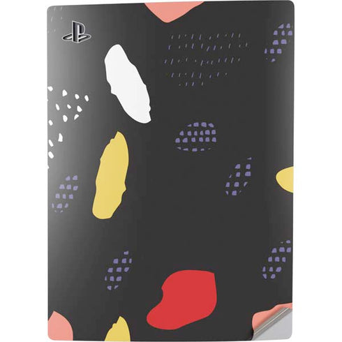Dark Color Pop PS5 Digital Edition Console Skin